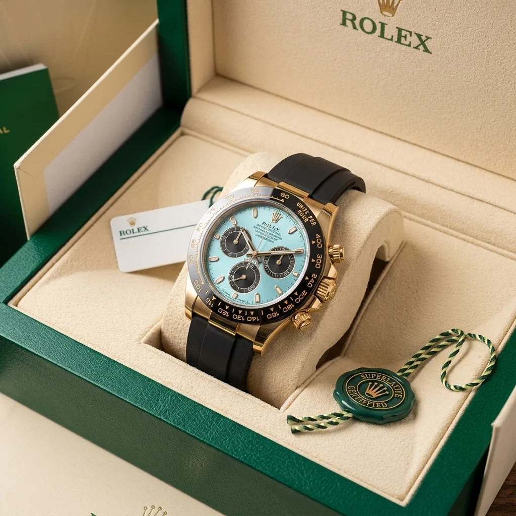 Daytona 126518LN Turquoise Blue