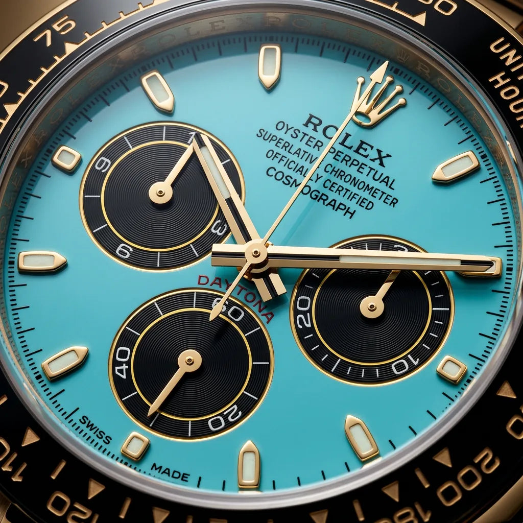 Daytona 126518LN Turquoise Blue
