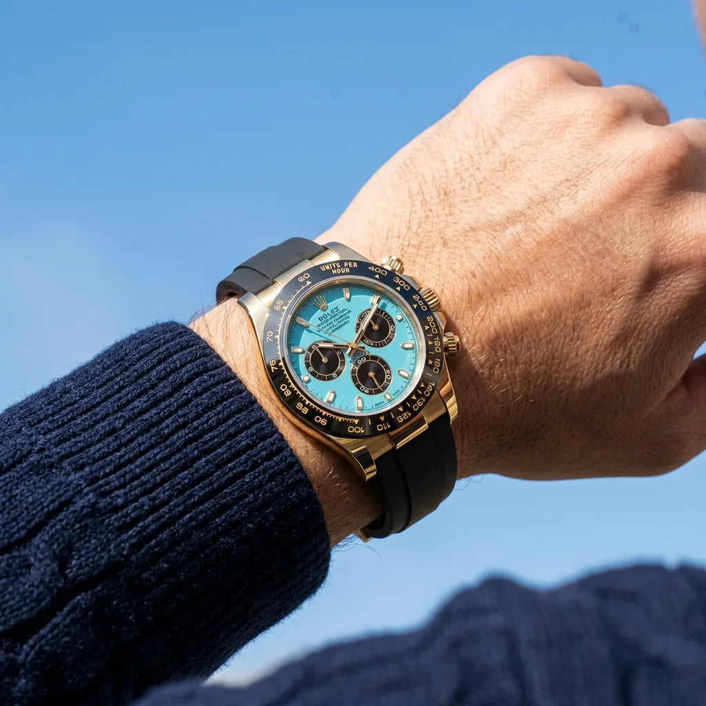 Daytona 126518LN Turquoise Blue
