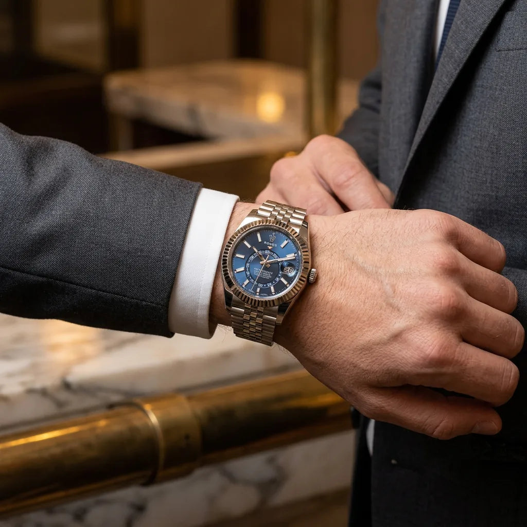 Sky-Dweller 336934 Blue Dial