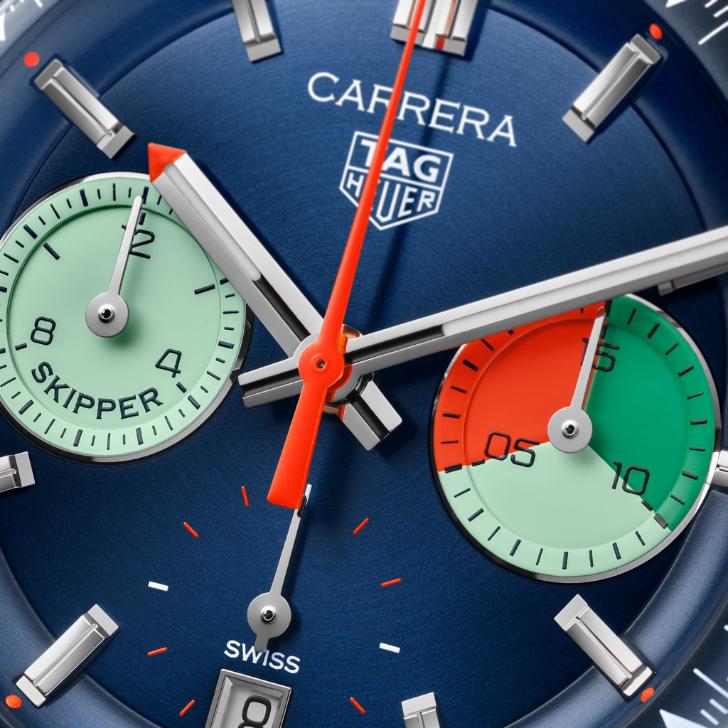 T. H. Carrera Skipper Silver 39 mm