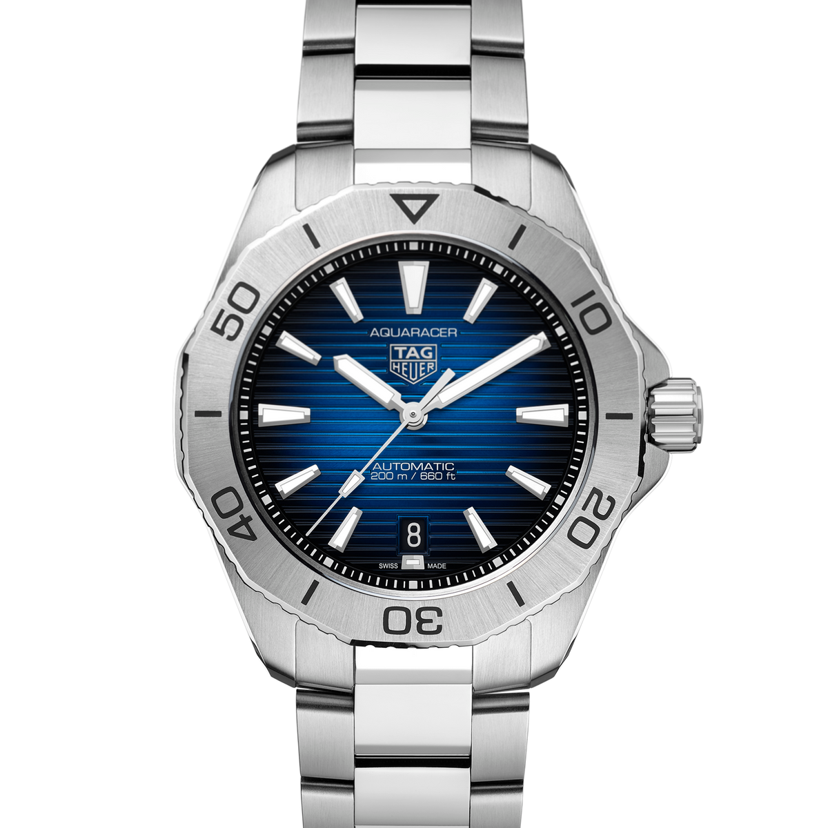 T. H. Aquaracer Professional 200 Date 40mm Blue