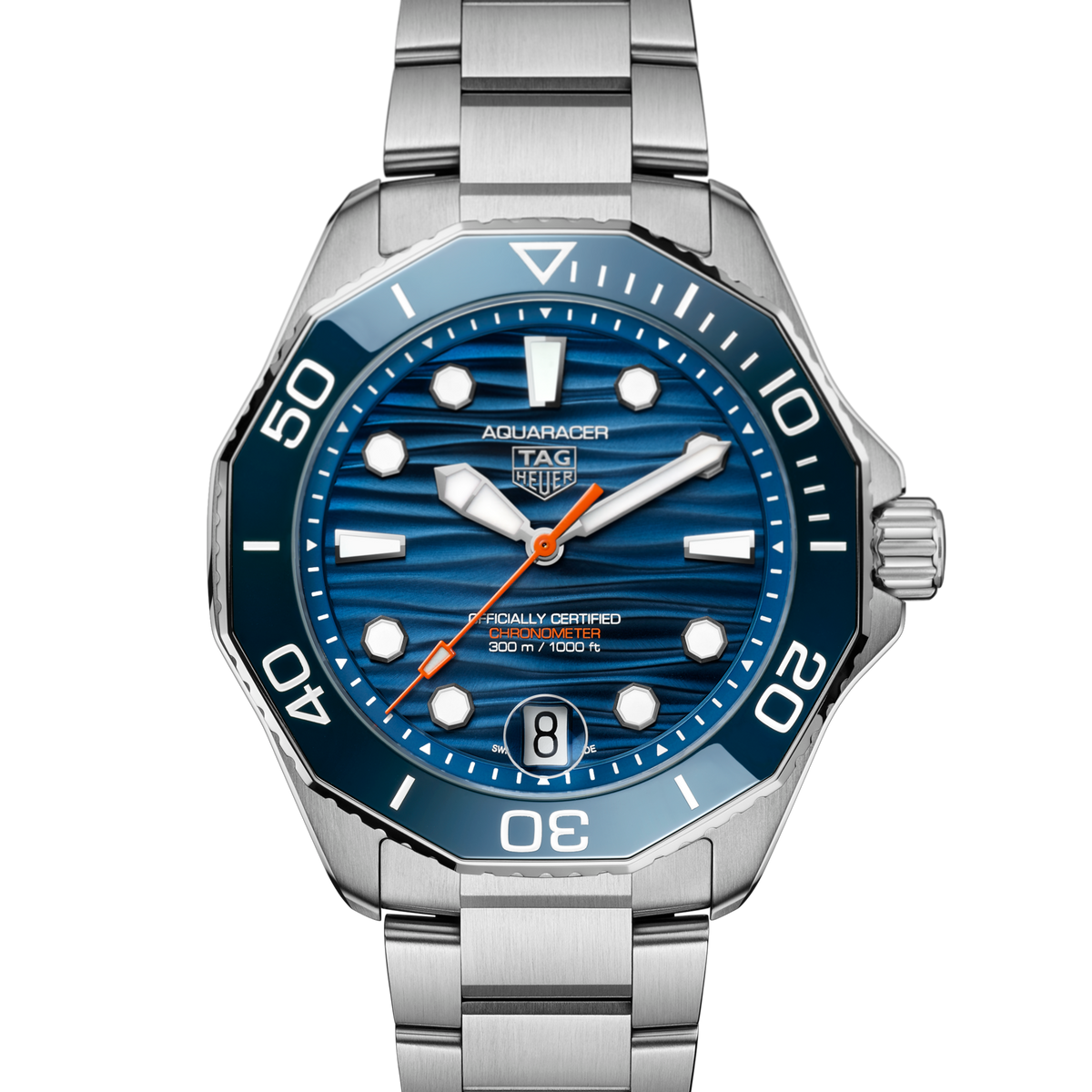 T. H. Aquaracer Professional 300 Date Blue 42mm