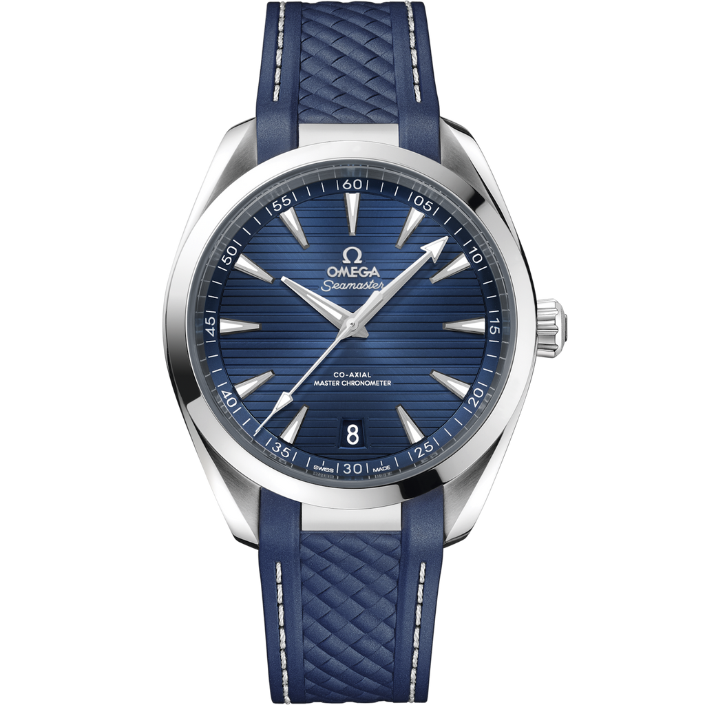 Seamaster Aqua Terra 150M 41 mm em Bracelete de Borracha