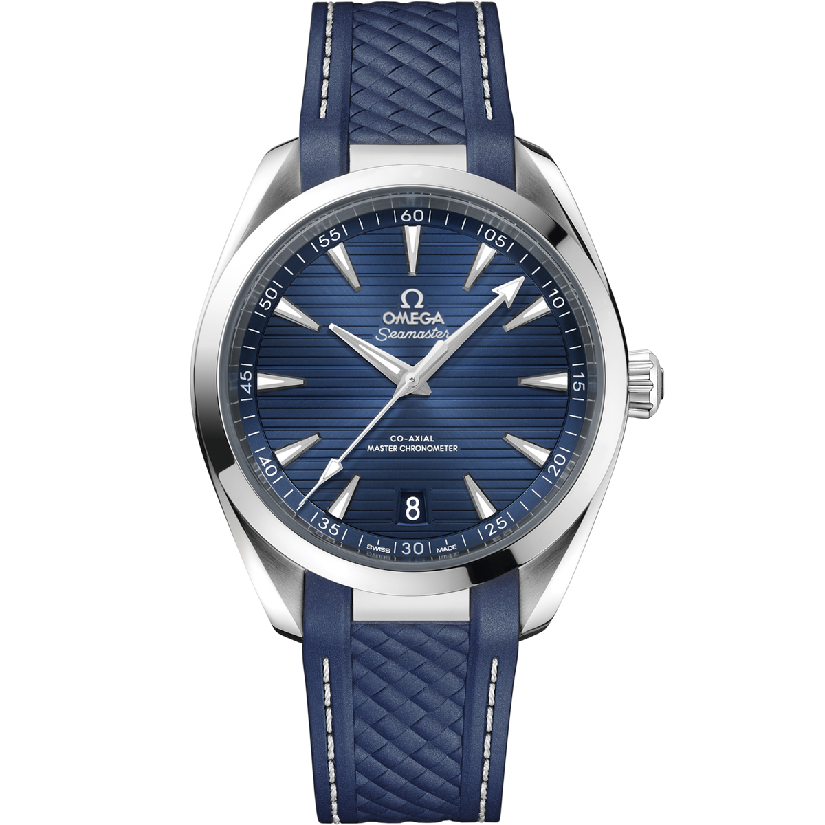 Seamaster Aqua Terra 150M 41 mm em Bracelete de Borracha [Primeira Linha]