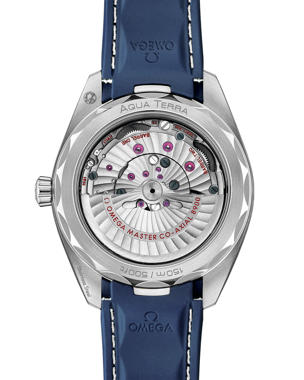 Seamaster Aqua Terra 150M 41 mm em Bracelete de Borracha [Primeira Linha]