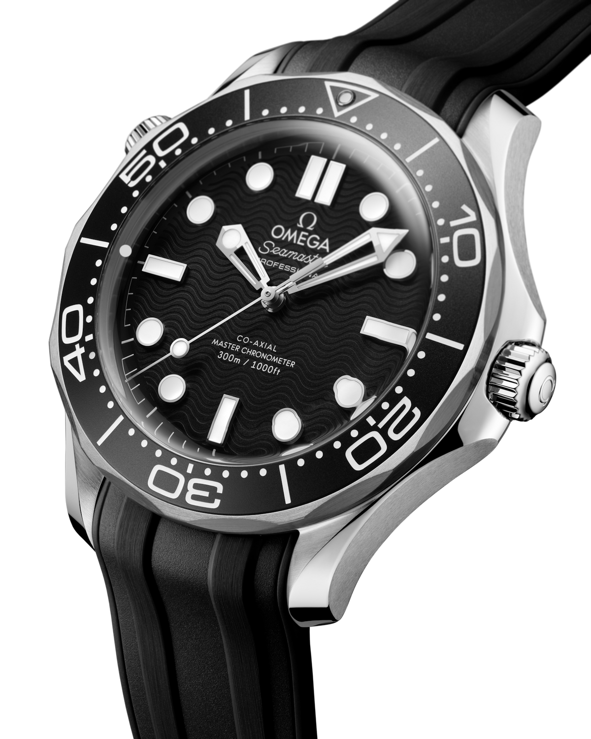 Seamaster Diver 300M 42 mm Bracelete de Borracha