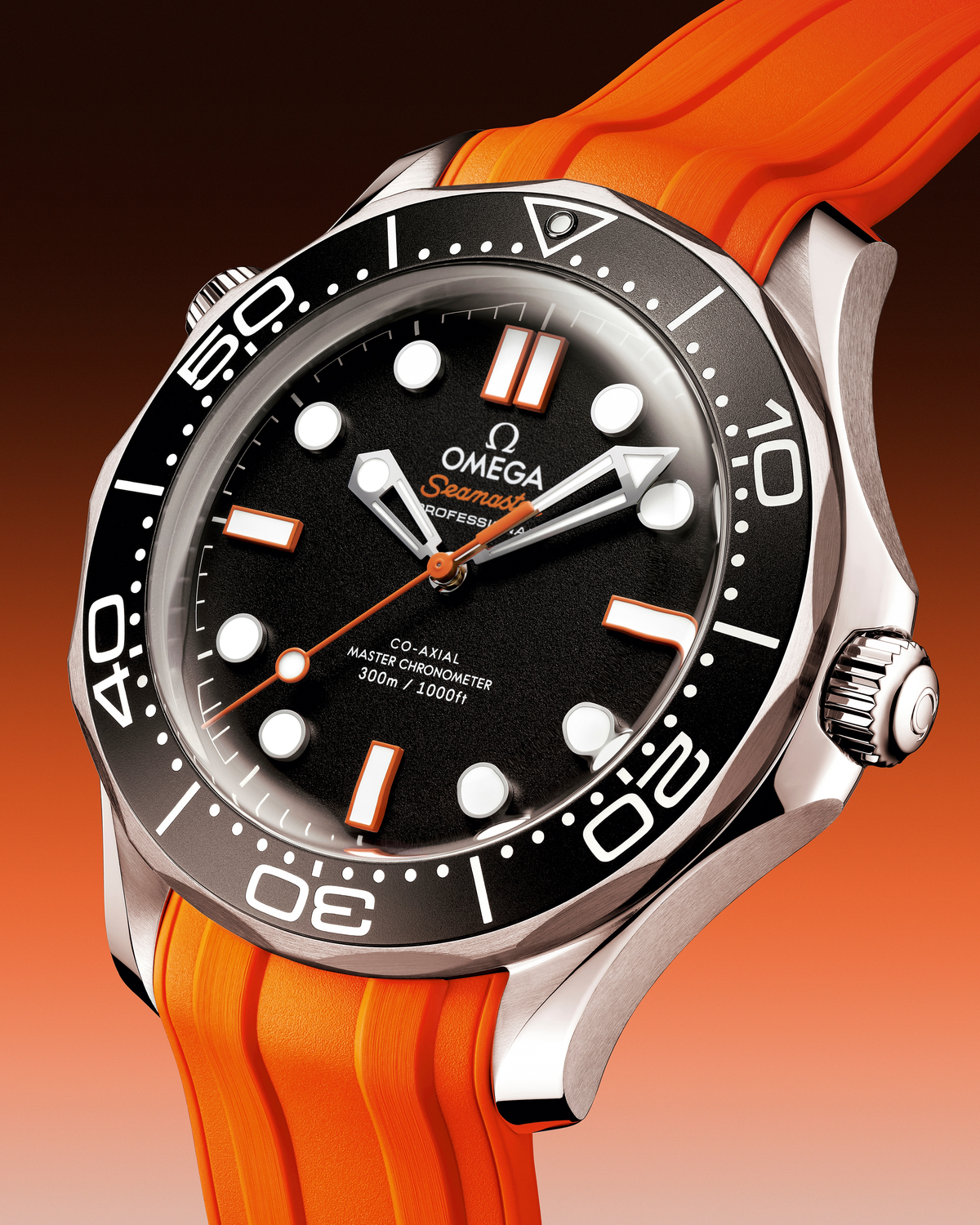 Seamaster Diver 300M 42 mm em Bracelete de Borracha